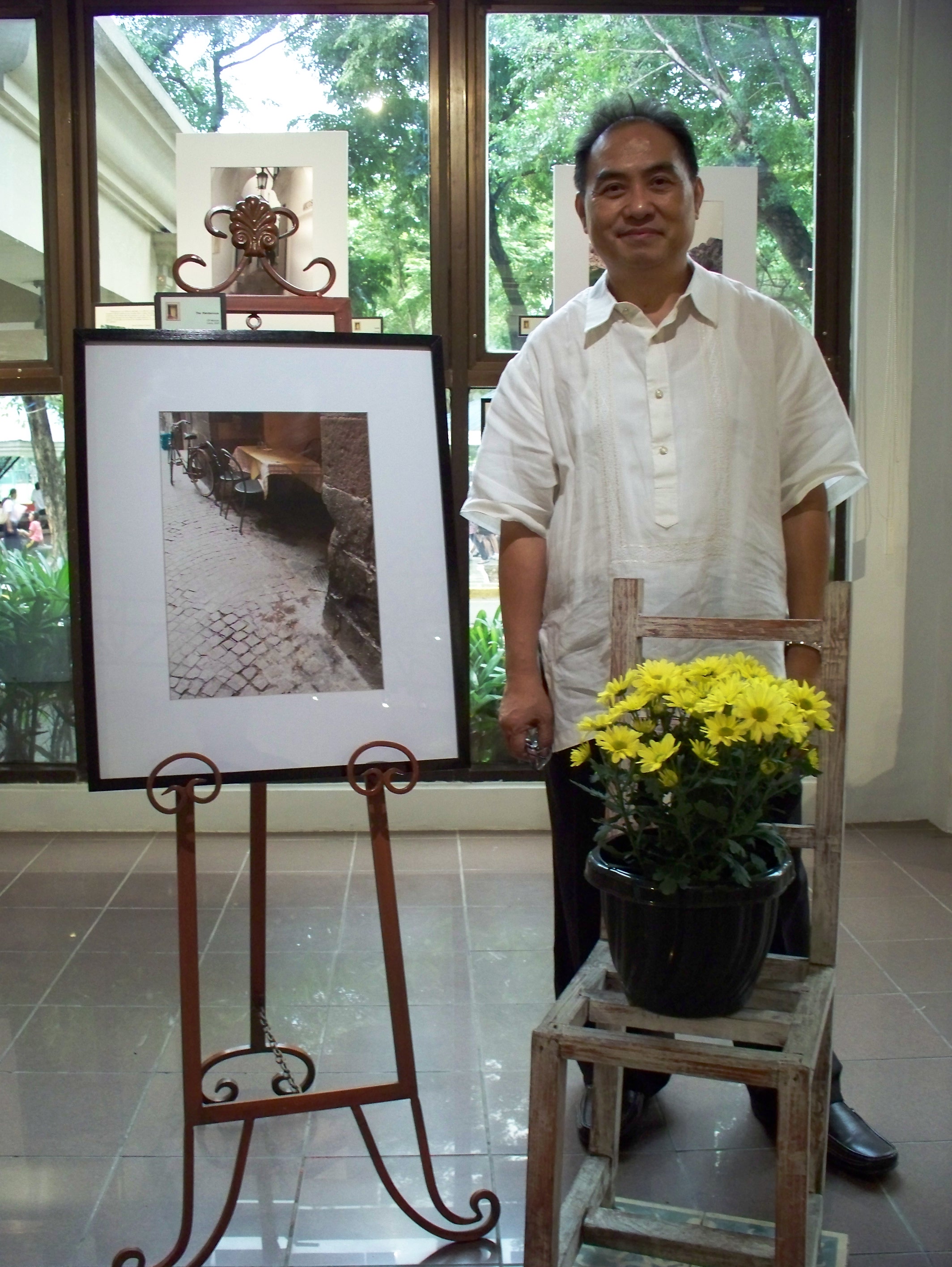 OP Monzon at Beato Angelico Exhibit Opening