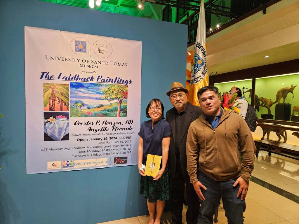 With colleague A.p. Peralta and Thomas Pascual