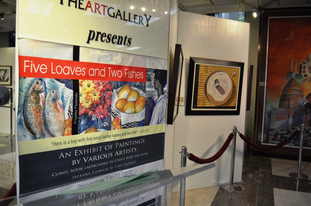 The Heart Center Art Gallery Exhibit Tarp